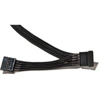 be quiet! CS-6720 0,7 m, Cable negro, 0,7 m, 2 x SATA de 15 pines, Negro, Dark Power Pro 8- , Straight Power E9- , Pure Power L8- / Power Zone, 86 mm, 230 mm