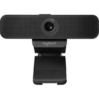Logitech C925e Cámaras web, Webcam negro, 3 MP, 1920 x 1080 Pixeles, Full HD, 30 pps, 1280x720@30fps, 1920x1080@30fps, 720p, 1080p