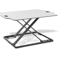 Digitus Accesorio de escritorio ergonómico para utilizar sentado o de pie, Ensayo blanco, Soporte para ordenador portátil, Blanco, 10 kg, 30 - 400 mm, 795 mm, 540 mm