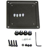 Ergotron 75 mm to 100 mm Conversion Plate Kit, Adaptador negro, 500 g, VESA 75 x 75 mm / 100 x 100 mm