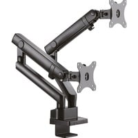 ICY BOX IB-MS314-T 81,3 cm (32") Escritorio Negro, Soporte de monitor negro, Abrazadera, 16 kg, 81,3 cm (32"), 75 x 75 mm, 100 x 100 mm, Negro