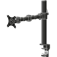 iiyama DS1001C-B1 soporte para monitor 81,3 cm (32") Escritorio Negro, Soporte de monitor negro, Pinza/Atornillado, 10 kg, 25,4 cm (10"), 81,3 cm (32"), 100 x 100 mm, Negro