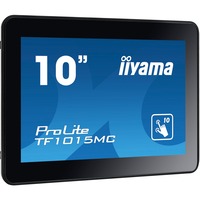 iiyama TF1015MC-B2 pantalla para PC 25,6 cm (10.1") 1280 x 800 Pixeles WXGA LED Pantalla táctil Negro, Monitor LED negro, 25,6 cm (10.1"), 1280 x 800 Pixeles, WXGA, LED, 25 ms, Negro
