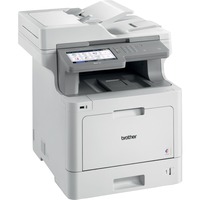 Brother MFC-L9570CDW impresora multifunción Laser A4 2400 x 600 DPI 31 ppm Wifi, Impresora multifuncional gris, Laser, Impresión a color, 2400 x 600 DPI, A4, Impresión directa, Blanco