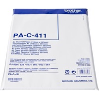 Brother PAC411 A4 Papel térmico A4, Japón, 220 mm, 9 mm, 302 mm, 367 g