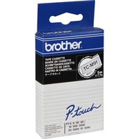 Brother TCM91 cinta para impresora de etiquetas TC, Cinta de escritura 1 pieza(s), TC, Negro sobre transparente, Japón, 5 año(s), Brother PT2000, PT3000, PT500, PT5000, PT8E
