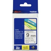 Brother TZE-221 cinta para impresora de etiquetas Negro sobre blanco, Cinta de escritura blanco, Negro sobre blanco, TZe, Inyección de tinta, Filipinas, 5 año(s), 9 mm, Minorista