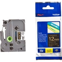 Brother TZE-334 cinta para impresora de etiquetas Oro sobre negro, Cinta de escritura Oro sobre negro, TZe, Transferencia térmica, China, 5 año(s), Brother