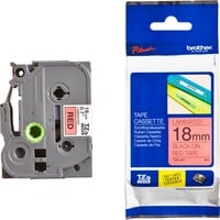 Brother TZE-441 cinta para impresora de etiquetas Negro sobre rojo, Cinta de escritura Negro sobre rojo, TZe, Gris, Transferencia térmica, Filipinas, 5 año(s)