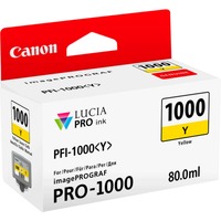 Canon 0549C001 cartucho de tinta Original Amarillo Tinta a base de pigmentos, 80 ml