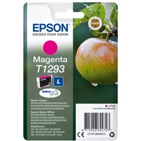 Epson Apple Tinta magenta T1293 DURABrite Ultra Manzana Magenta, Tinta a base de pigmentos, 7 ml, 1 pieza(s), 378 páginas