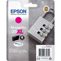 Epson Padlock Tinta magenta 35XL DURABrite Ultra Candado Alto rendimiento (XL), Magenta, Tinta a base de pigmentos, 20,3 ml, 1 pieza(s), 1900 páginas