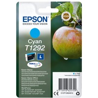 Epson Tinta cian T1292 DURABrite Ultra Manzana Cian, 7 ml, 1 pieza(s), 474 páginas