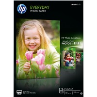 HP Papel fotográfico con brillo Everyday - 100 hojas/A4/210 x 297 mm Brillo, 200 g/m², Inyección de tinta, A4, 21x29.7 cm, 100 hojas