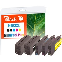 Peach PI300-729 cartucho de tinta 5 pieza(s) Compatible Alto rendimiento (XL) Negro, Cian, Magenta, Amarillo Alto rendimiento (XL), Negro, Cian, Magenta, Amarillo, 118 ml, 63 ml, 5 pieza(s), 4990 páginas