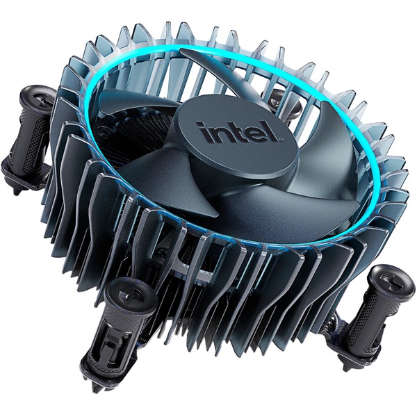 Intel® Laminar RM1 Procesador Ventilador Negro, Azul, Disipador de CPU ...