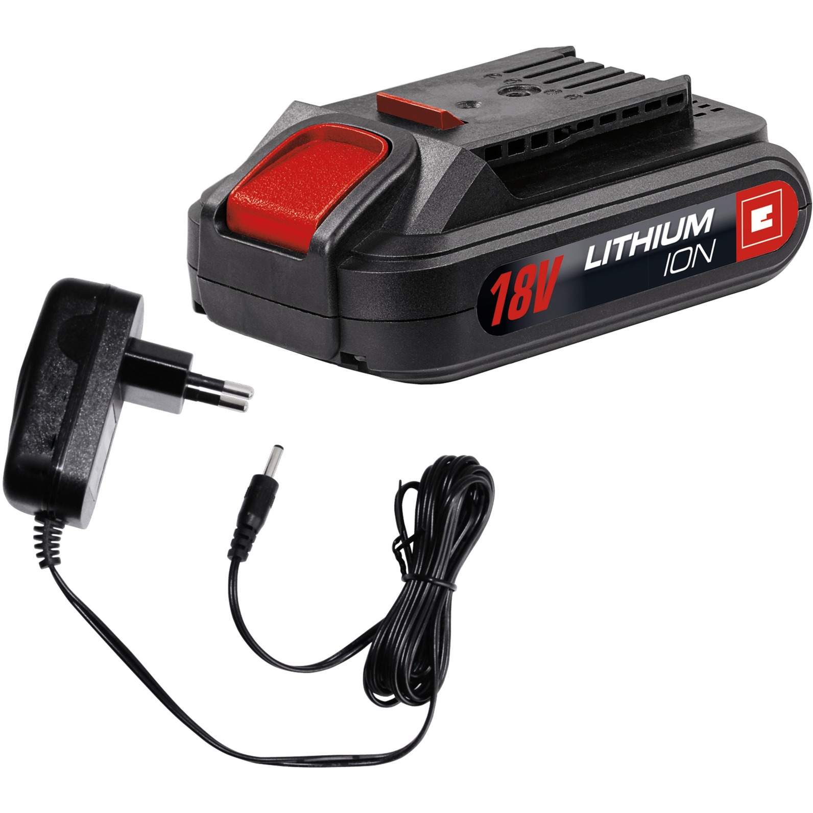 EINHELL TC-CD 18-2 Li Taladro de pistola Negro, Rojo Ión de litio 1,5 Ah 1,37 kg, Taladro/destornillador rojo/Negro, Taladro de pistola, perforacion, Desatornillar, Negro, Rojo, 38 Nm, 350 RPM, 1250 RPM